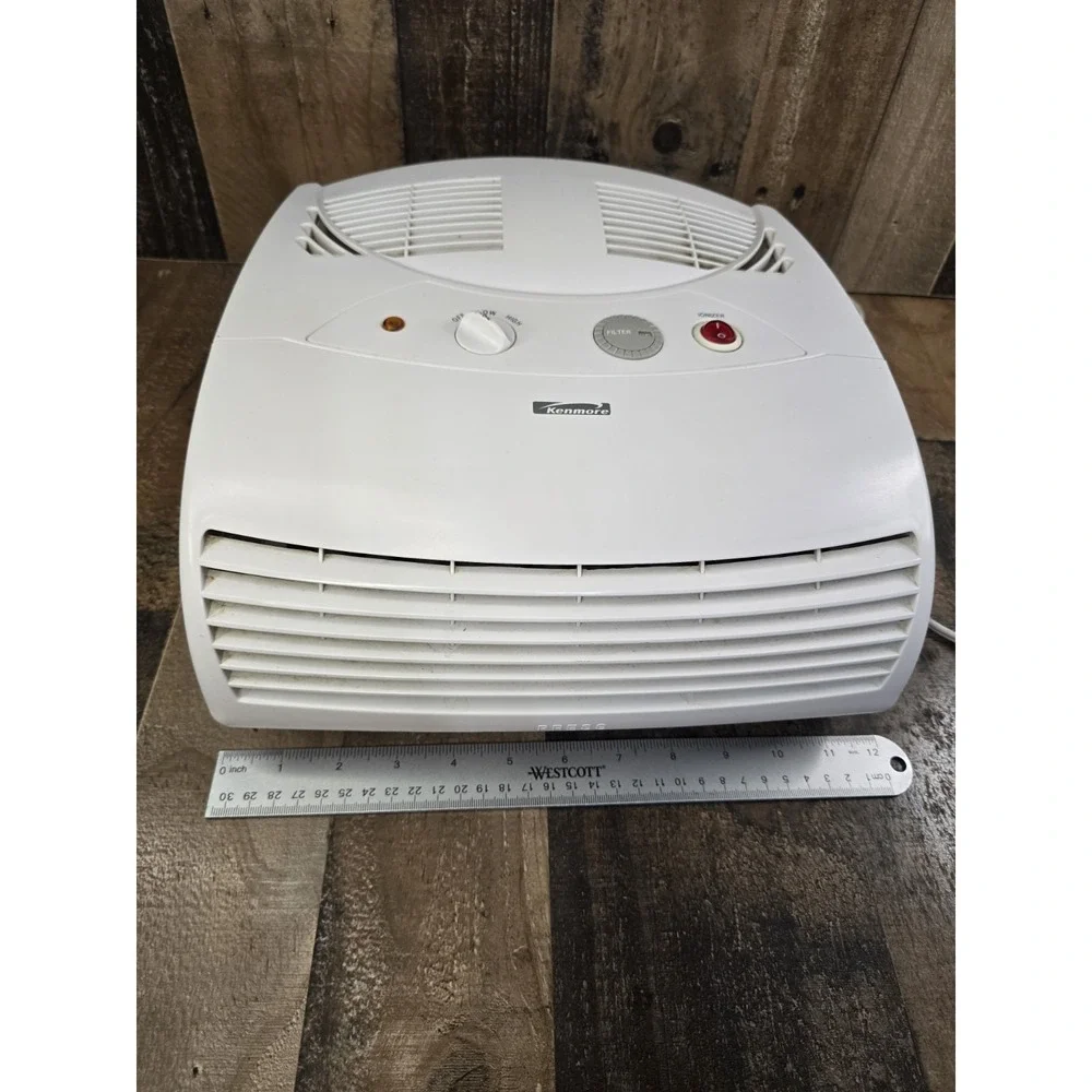 Kenmore Air Cleaner Ionizer Model 83240 White Tabletop Air Purifier 120V 0.90A